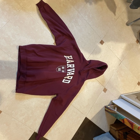 Crimson Harvard hoodie, bought it on campus - Picture 2 of 2